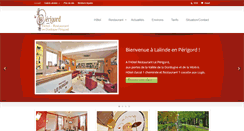 Desktop Screenshot of hotelduperigord.com